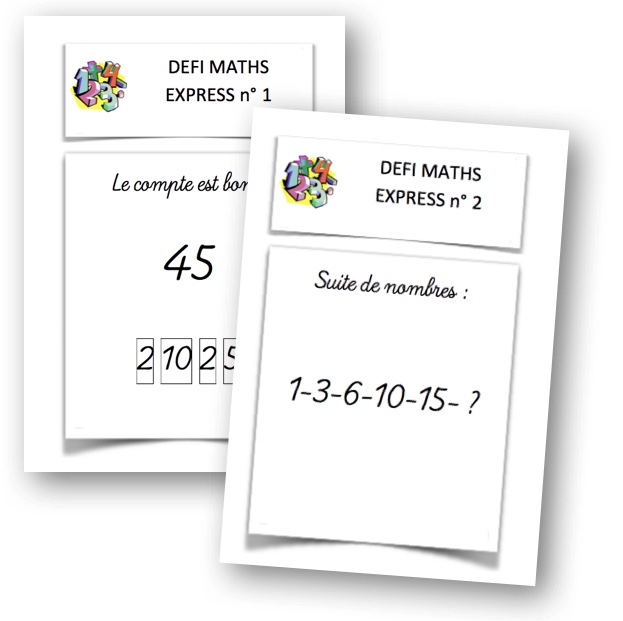 Defi Maths Express La Classe De Mallory
